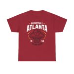 Vintage East 1958 Atlanta basketball t-shirt perfect for game day, casual outings, or everyday streetwear tee - Image 25