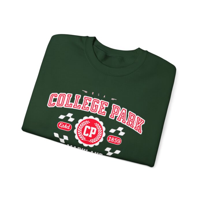 Vintage College Park Maryland Athletic Sports Design varsity sweater Crewneck Sweatshirt - Image 11