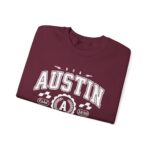 Austin Texas TX Vintage Sports Design Sweatshirt - Retro Athletic Pullover for Men and Women - Image 7