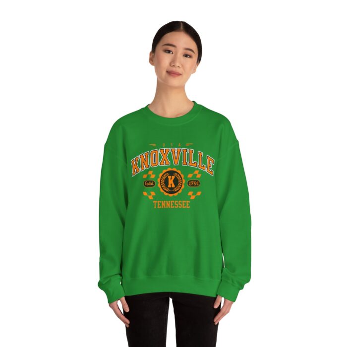 Vintage Knoxville Tennessee Athletic Sports Design varsity pullover sweater Crewneck Sweatshirt - Image 12