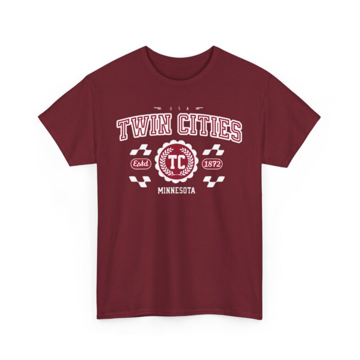 Twin Cities Minnesota Varsity T-Shirt - Classic Athletic Unisex Tee for Men & Women - Image 35