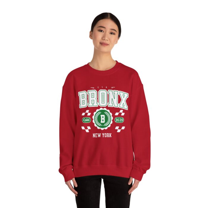 Vintage Bronx New York NY Athletic Sports Design Crewneck Sweatshirt - Image 36