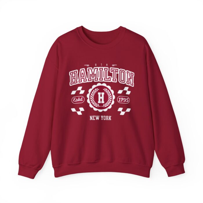 Vintage Hamilton New York NY Athletic Sports Design varsity pullover sweater Crewneck Sweatshirt - Image 25