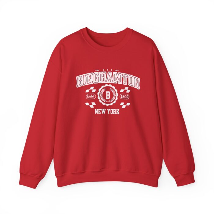 Binghamton New York Vintage Sports Crewneck Sweatshirt - Retro Unisex Pullover for Men and Women sweater - Image 21