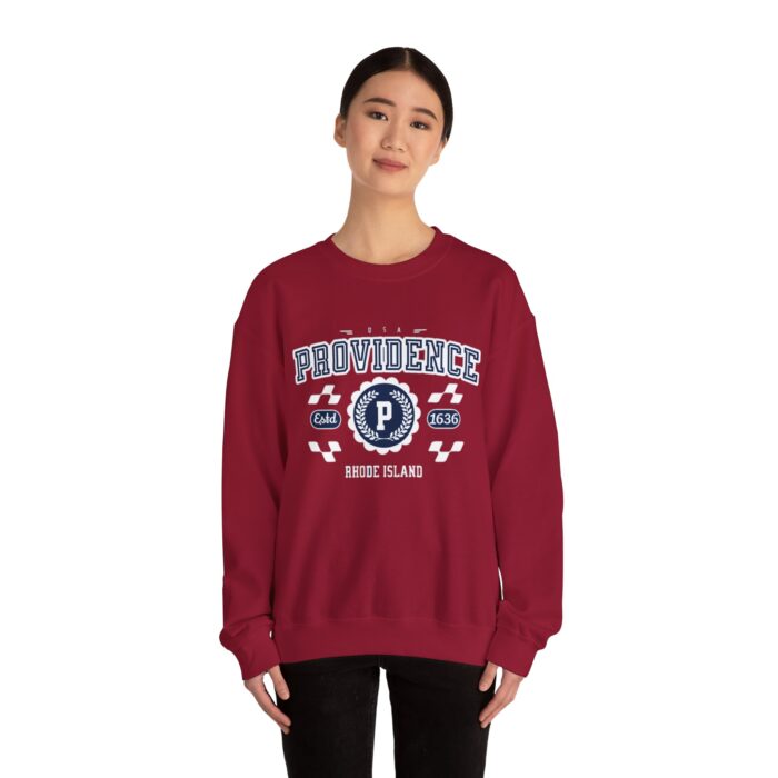 Vintage Providence Rhode Island Athletic Sports Design varsity pullover sweater Crewneck Sweatshirt - Image 48