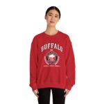 Buffalo New York football hockey baseball Sports Crewneck Sweatshirt | Cozy Hoodie for Gamers, Perfect Gift for Sports Fans, Casual Wear, Team Spirit Apparel - Image 4
