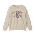 College Station Texas Sweatshirt - Unisex Vintage Athletic Crewneck sweater or hoodie - Image 5