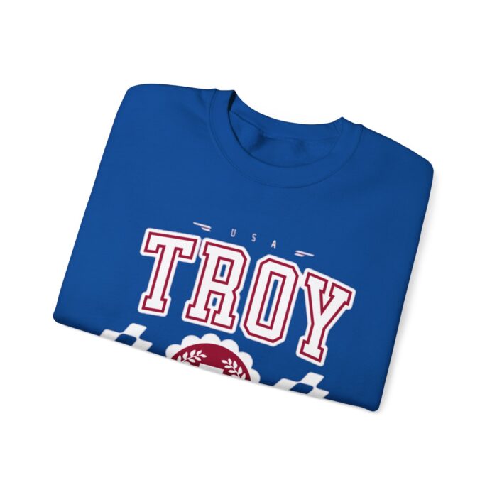 Vintage Troy Alabama AL Athletic Sports Design varsity pullover sweater  Crewneck Sweatshirt - Image 15