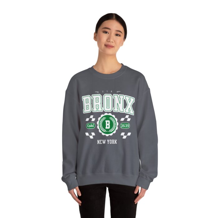 Vintage Bronx New York NY Athletic Sports Design Crewneck Sweatshirt - Image 20