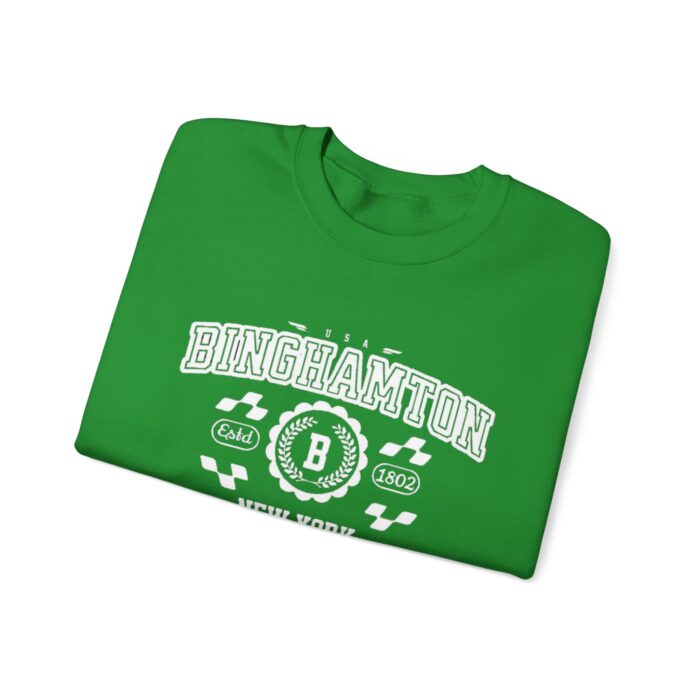 Binghamton New York Vintage Sports Crewneck Sweatshirt - Retro Unisex Pullover for Men and Women sweater - Image 11