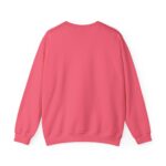 Adorable VALENTINE'S  cat-themed sweatshirt featuring red text with heart accents and paw prints for cat lovers sweater - Image 22