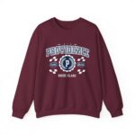 Vintage Providence Rhode Island Athletic Sports Design varsity pullover sweater Crewneck Sweatshirt - Image 9