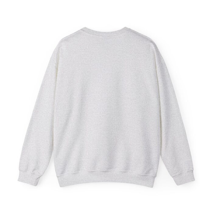 Adorable VALENTINE'S  cat-themed sweatshirt featuring red text with heart accents and paw prints for cat lovers sweater - Image 6