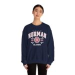 Vintage Athletic Sports Design Norman Oklahoma OK Sweatshirt - Image 28