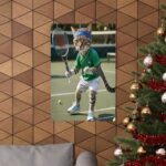 Funny Tennis Cat Matte Vertical Poster, Sporty Tennis Cat Wall Art, Humorous Cat Tennis Player Print, Competitive Animal - Image 12
