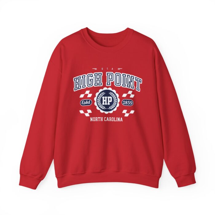 Vintage High Point North Carolina Athletic Sports Design varsity pullover sweater Crewneck Sweatshirt - Image 29