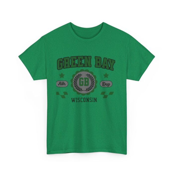 Wisconsin Green Bay  t-shirt Vintage Athletic Sports Design  Cotton Tee - Image 27
