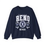 Vintage Reno Nevada Vintage Athletic Sports Design varsity pullover sweater  Crewneck Sweatshirt - Image 29