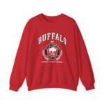 Buffalo New York football hockey baseball Sports Crewneck Sweatshirt | Cozy Hoodie for Gamers, Perfect Gift for Sports Fans, Casual Wear, Team Spirit Apparel