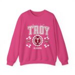 Vintage Troy Alabama AL Athletic Sports Design varsity pullover sweater  Crewneck Sweatshirt - Image 25