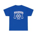WI Vintage Athletic Sports Design Cotton Tee Madison Wisconsin T-Shirt - Image 13