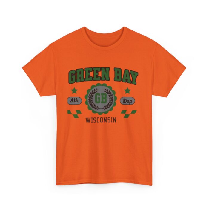 Wisconsin Green Bay  t-shirt Vintage Athletic Sports Design  Cotton Tee - Image 19