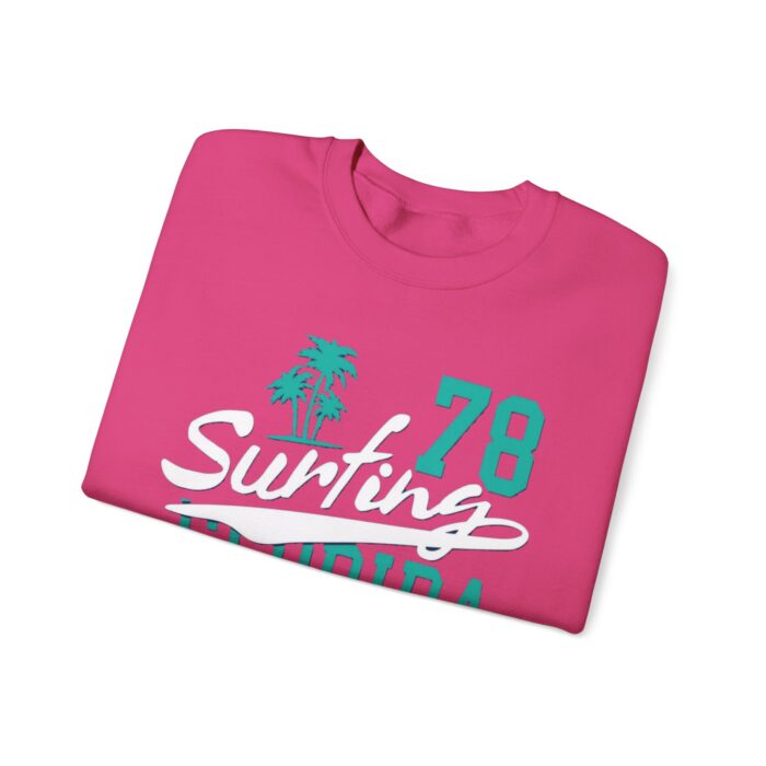 Surfing Florida Urban Varsity ™ Crewneck Sweatshirt Ride the Waves in Style - Image 11
