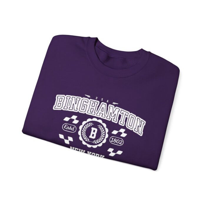 Binghamton New York Vintage Sports Crewneck Sweatshirt - Retro Unisex Pullover for Men and Women sweater - Image 15