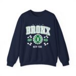 Vintage Bronx New York NY Athletic Sports Design Crewneck Sweatshirt - Image 21