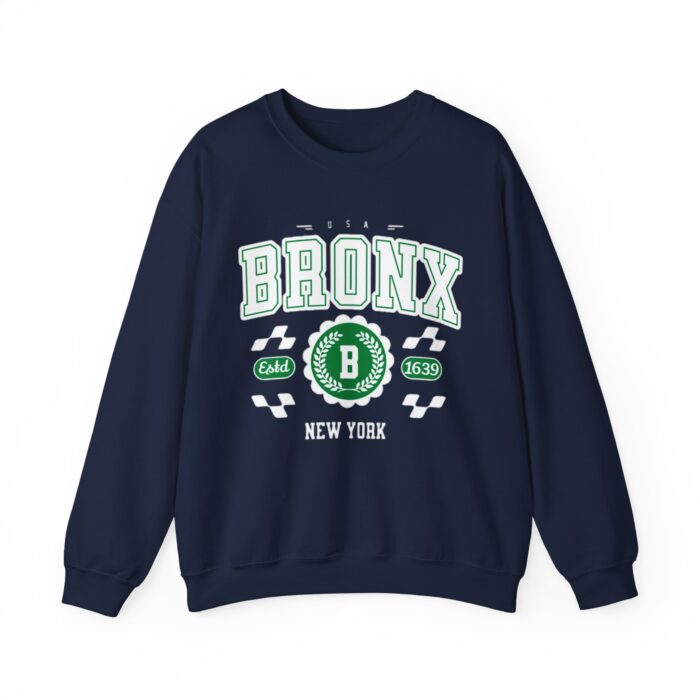 Vintage Bronx New York NY Athletic Sports Design Crewneck Sweatshirt - Image 21