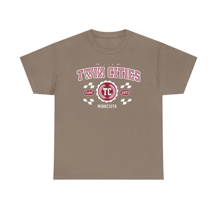 Twin Cities Minnesota Varsity T-Shirt - Classic Athletic Unisex Tee for Men & Women - Image 5