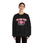 Vintage College Park Maryland Athletic Sports Design varsity sweater Crewneck Sweatshirt - Image 4