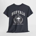 Buffalo New York Sports Unisex Heavy Cotton Tee | Casual Style, Gift for Him/Her, Sports Fan Apparel, Everyday Wear, Team Spirit Shirt - Image 6