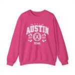 Austin Texas TX Vintage Sports Design Sweatshirt - Retro Athletic Pullover for Men and Women - Image 21