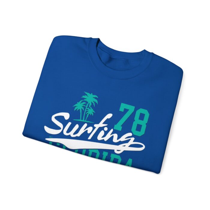 Surfing Florida Urban Varsity ™ Crewneck Sweatshirt Ride the Waves in Style - Image 3