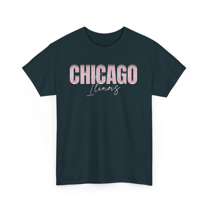 Chicago Unisex Tee, Illinois Souvenir Shirt, Streetwear Urban Style, Vintage Tourist Gift for Sports Fans - Image 7