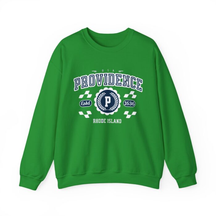 Vintage Providence Rhode Island Athletic Sports Design varsity pullover sweater Crewneck Sweatshirt - Image 13