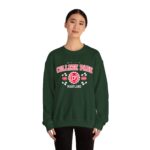 Vintage College Park Maryland Athletic Sports Design varsity sweater Crewneck Sweatshirt - Image 12