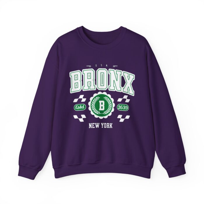 Vintage Bronx New York NY Athletic Sports Design Crewneck Sweatshirt - Image 25