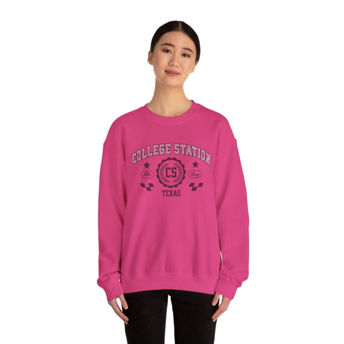 College Station Texas Sweatshirt - Unisex Vintage Athletic Crewneck sweater or hoodie - Image 24