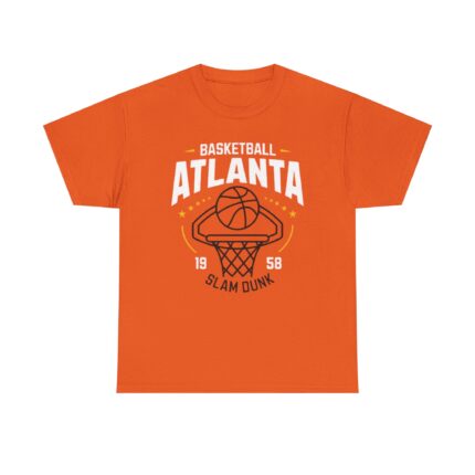 Vintage East 1958 Atlanta basketball t-shirt perfect for game day, casual outings, or everyday streetwear tee