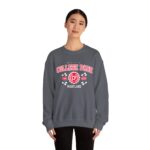 Vintage College Park Maryland Athletic Sports Design varsity sweater Crewneck Sweatshirt - Image 16