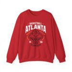 Atlanta Basketball Retro Sweatshirt - Image 13