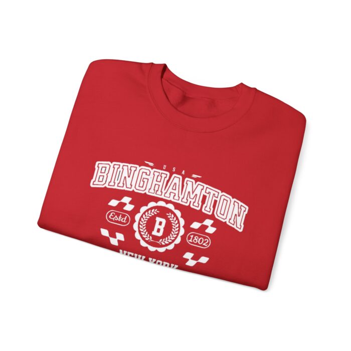 Binghamton New York Vintage Sports Crewneck Sweatshirt - Retro Unisex Pullover for Men and Women sweater - Image 23