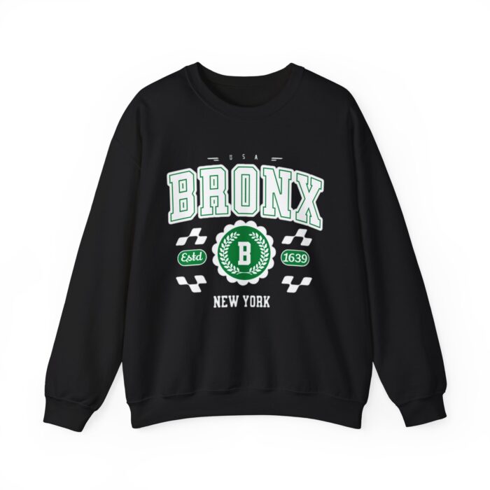 Vintage Bronx New York NY Athletic Sports Design Crewneck Sweatshirt - Image 1