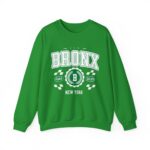 Vintage Bronx New York NY Athletic Sports Design Crewneck Sweatshirt - Image 13