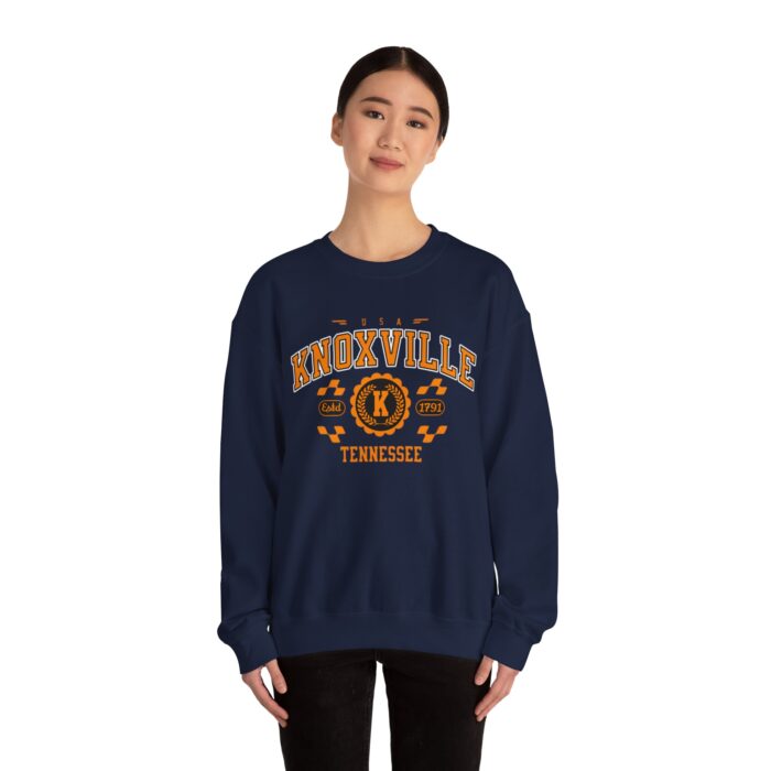 Vintage Knoxville Tennessee Athletic Sports Design varsity pullover sweater Crewneck Sweatshirt - Image 24