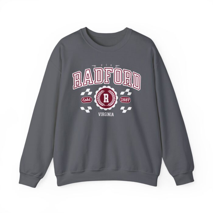 Vintage Radford Virginia VA Vintage Athletic Sports Design varsity pullover sweater  Crewneck Sweatshirt - Image 13