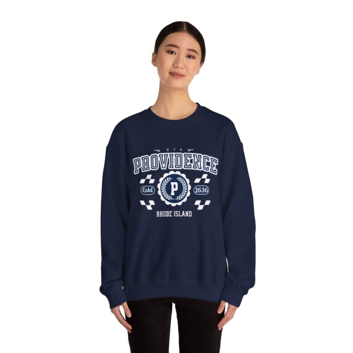 Vintage Providence Rhode Island Athletic Sports Design varsity pullover sweater Crewneck Sweatshirt - Image 32