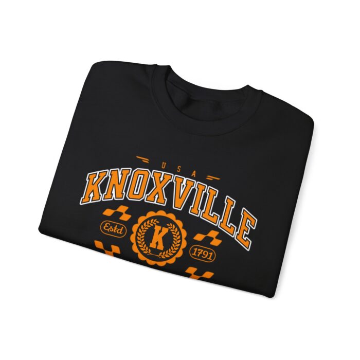 Vintage Knoxville Tennessee Athletic Sports Design varsity pullover sweater Crewneck Sweatshirt - Image 3